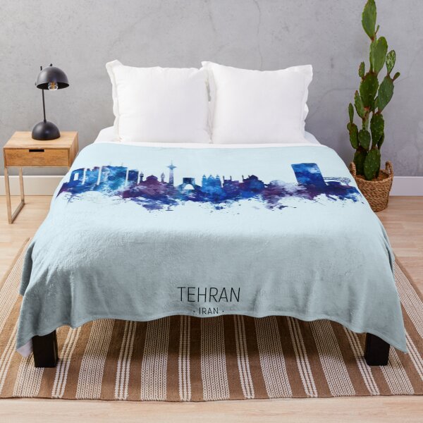 Item preview, Tehran Iran Skyline designed and sold by ArtPrints.
