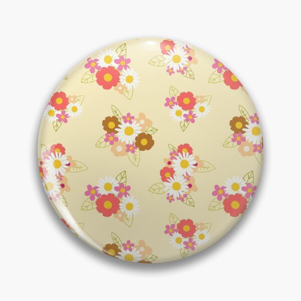 Item preview, Floral Burst \\ Cream designed and sold by The Wellington Boot.