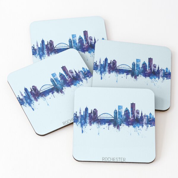 Artikelvorschau, Rochester New York Skyline entworfen und verkauft von ArtPrints.