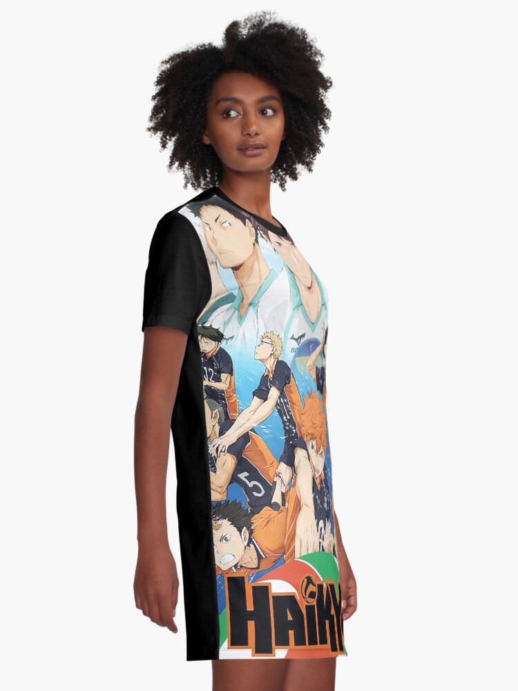 Alternate view of Haikyu!! Graphic T-Shirt Dress