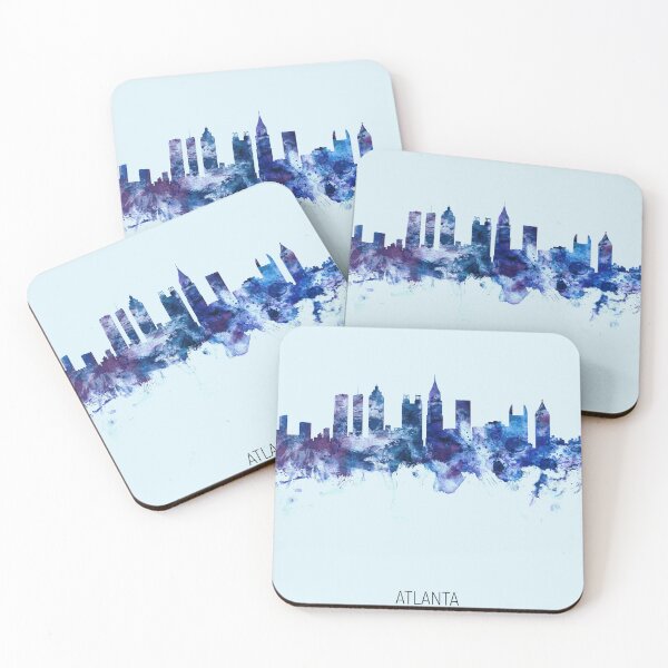 Item preview, Atlanta Georgia Skyline designed and sold by ArtPrints.