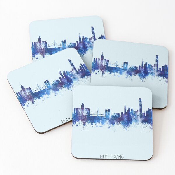 Artikelvorschau, Hong Kong Skyline entworfen und verkauft von ArtPrints.