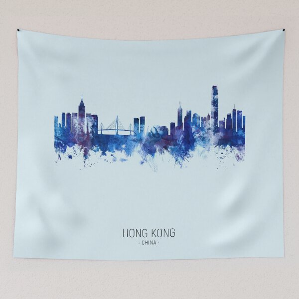 Artikelvorschau, Hong Kong Skyline entworfen und verkauft von ArtPrints.