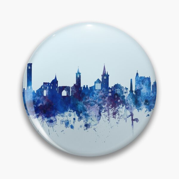 Item preview, St Andrews Scotland Skyline designed and sold by ArtPrints.