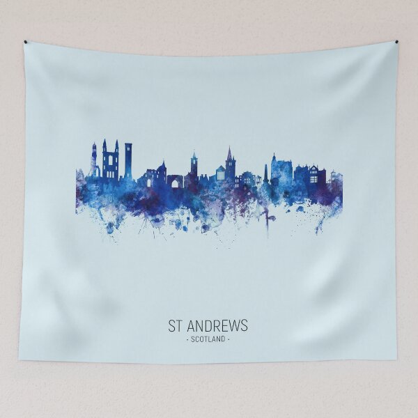 Item preview, St Andrews Scotland Skyline designed and sold by ArtPrints.