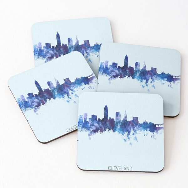 Item preview, Cleveland Ohio Skyline designed and sold by ArtPrints.