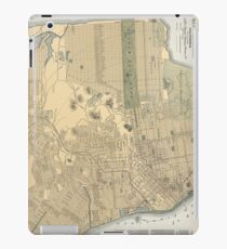 Vintage Map of San Francisco CA (1891) iPad Case/Skin
