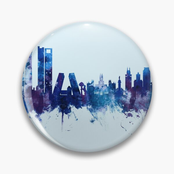 Item preview, Madrid Spain Skyline designed and sold by ArtPrints.