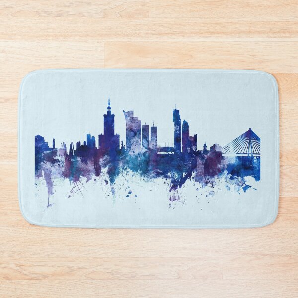 Item preview, Warsaw Poland Skyline designed and sold by ArtPrints.