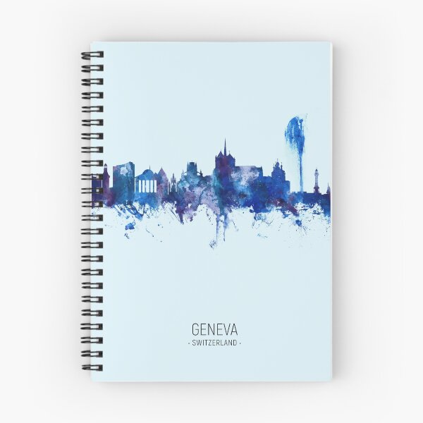 Item preview, Geneva Switzerland Skyline designed and sold by ArtPrints.