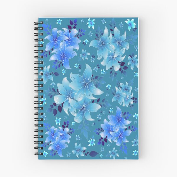 Item preview, Blue Lily flower design. decorative, stylish, home decoration designed and sold by jayne0524.