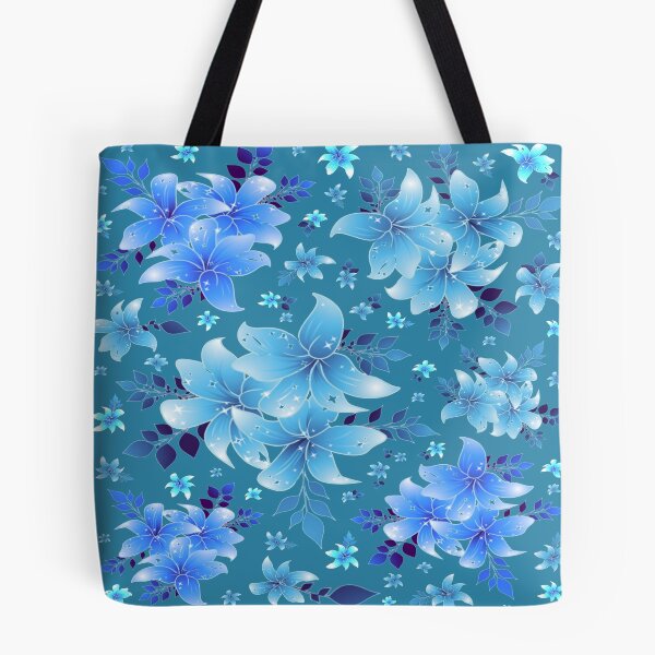 Item preview, Blue Lily flower design. decorative, stylish, home decoration designed and sold by jayne0524.