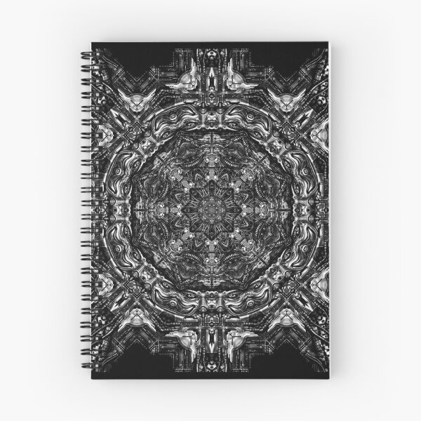 Item preview, Biomech Biomechanical Digital Mandala Dark Art designed and sold by RetroVandal.