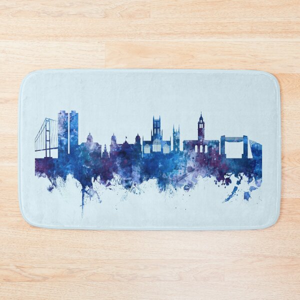 Item preview, Kingston upon Hull England Skyline designed and sold by ArtPrints.
