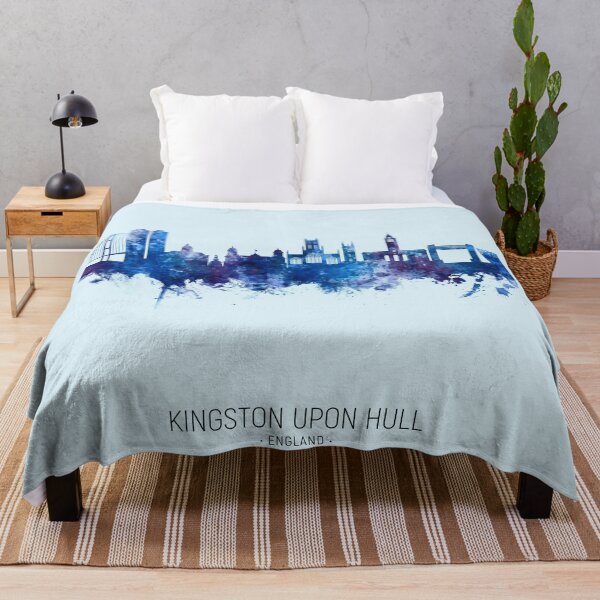 Item preview, Kingston upon Hull England Skyline designed and sold by ArtPrints.