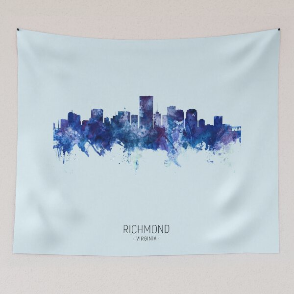 Item preview, Richmond Virginia Skyline designed and sold by ArtPrints.