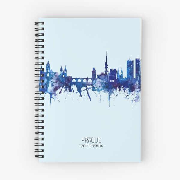 Item preview, Prague (Praha) Czech Republic Skyline designed and sold by ArtPrints.