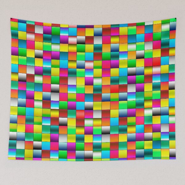 Item preview, Unique Colors Squares designed and sold by limecaptures.