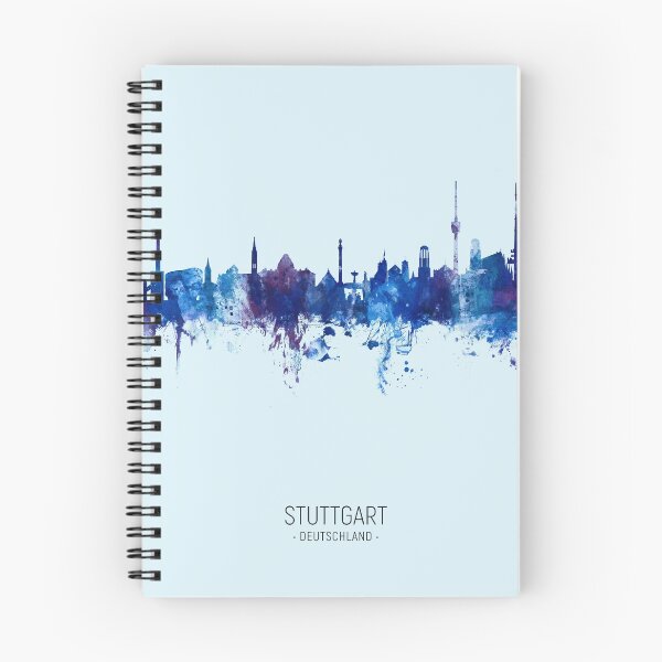 Item preview, Stuttgart Germany Skyline designed and sold by ArtPrints.
