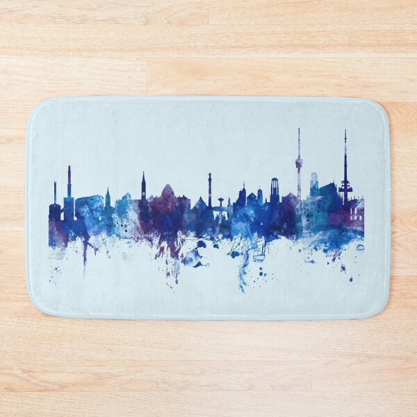 Item preview, Stuttgart Germany Skyline designed and sold by ArtPrints.