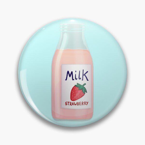 Item preview, Strawberry Milk Bottle designed and sold by Elise Le Blanc.