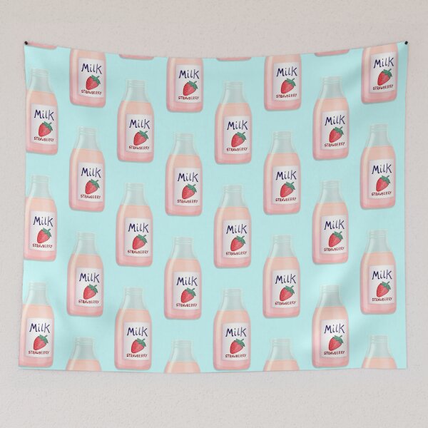 Item preview, Strawberry Milk Bottle designed and sold by Elise Le Blanc.