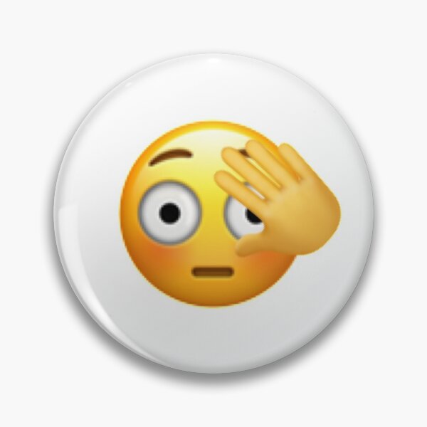 Item preview, ashamed emoji designed and sold by itsbonnyhere.