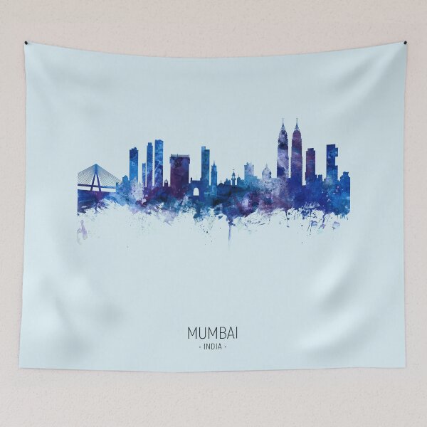 Item preview, Mumbai Skyline India Bombay designed and sold by ArtPrints.