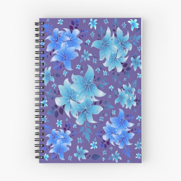 Item preview, Blue Lily flower design. decorative and stylish, modernize, furnishings, interior designed and sold by jayne0524.
