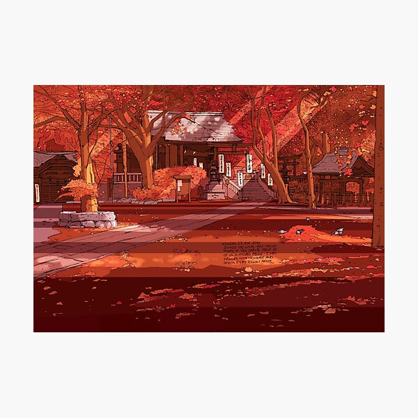 Item preview, Red Autumn Tokyo designed and sold by David  Kennett.