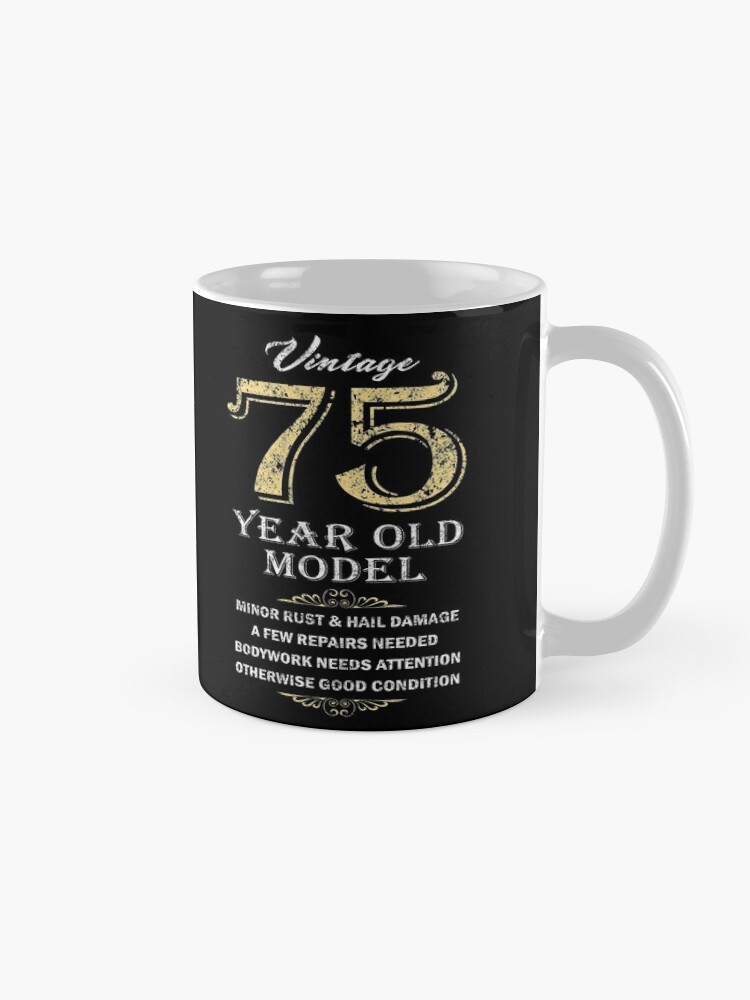 Funny 1948 75th Birthday Gift Ideas Coffee Mug For Men And Women