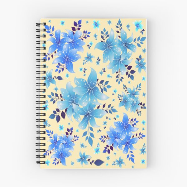 Artikelvorschau, Blaues Lilienblumenentwurf. dekorativ und stilvoll, Heimtextilien, Stil. entworfen und verkauft von jayne0524.