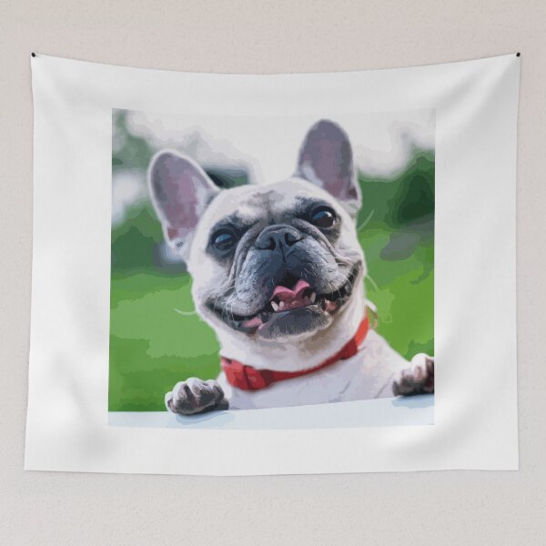 Item preview, French bulldog // dog // illustration designed and sold by Yoros.