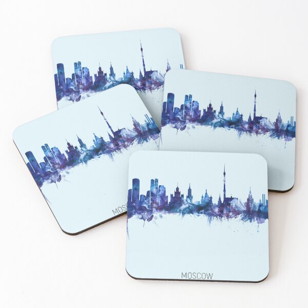 Item preview, Moscow Russia Skyline designed and sold by ArtPrints.