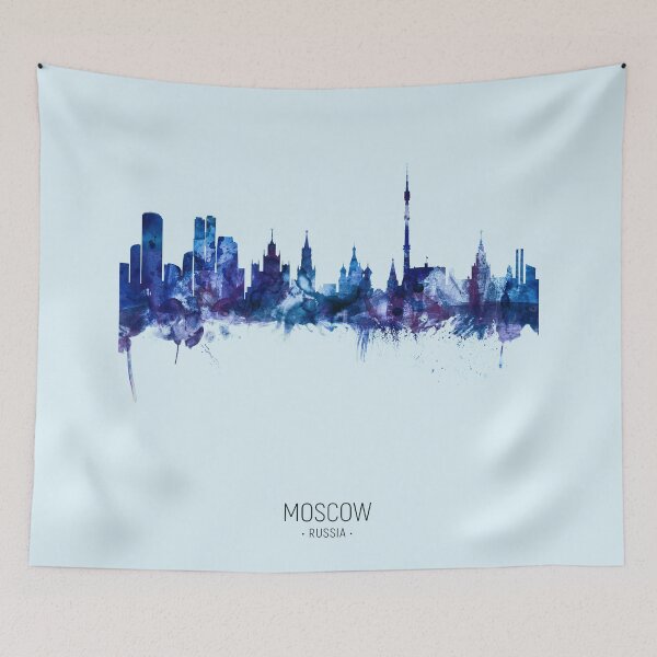 Item preview, Moscow Russia Skyline designed and sold by ArtPrints.