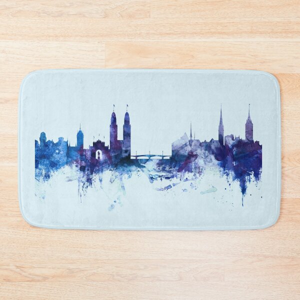 Item preview, Zurich Switzerland Skyline designed and sold by ArtPrints.