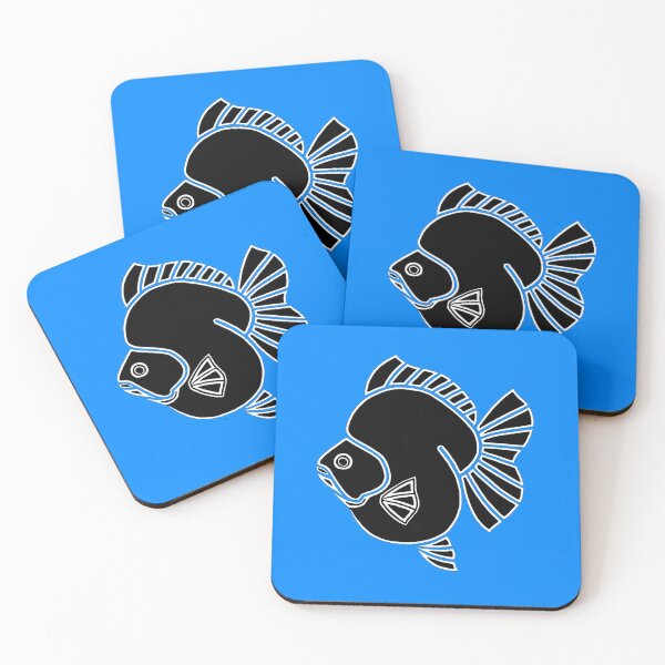 Item preview, Ryukin Full Black Goldfish Logo 0402 designed and sold by Nosnah.