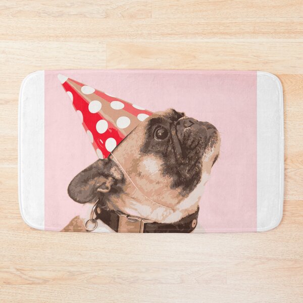 Item preview, French bulldog Birthday // dog // illustration designed and sold by Yoros.