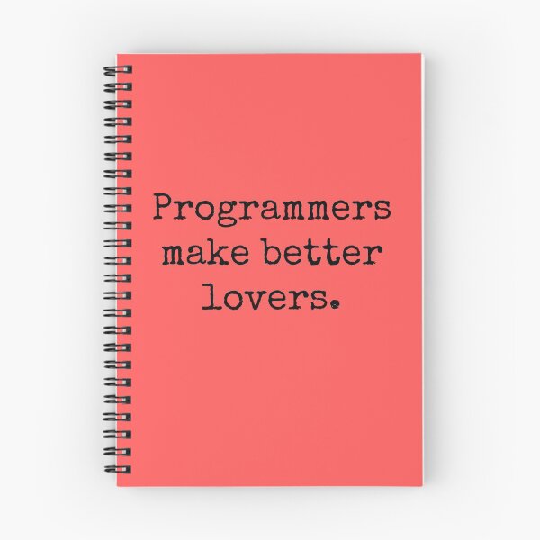 Item preview, Programmers Make Better Lovers designed and sold by Bundjum.