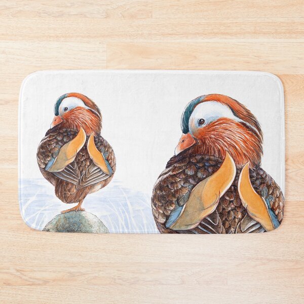 Item preview, Mandarin Duck Art by Nadya Neklioudova designed and sold by Nadya Neklioudova.