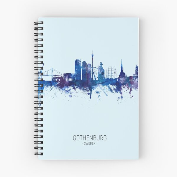 Item preview, Gothenburg Sweden Skyline designed and sold by ArtPrints.