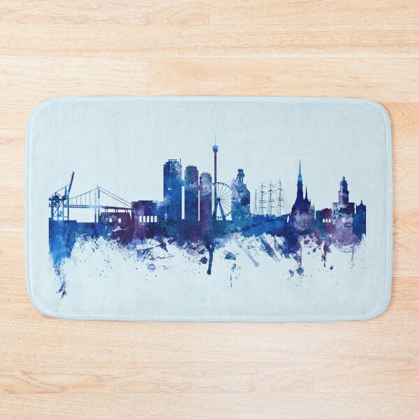 Item preview, Gothenburg Sweden Skyline designed and sold by ArtPrints.