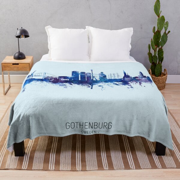 Item preview, Gothenburg Sweden Skyline designed and sold by ArtPrints.