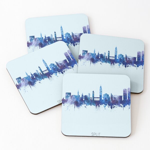 Item preview, Split Croatia Skyline designed and sold by ArtPrints.
