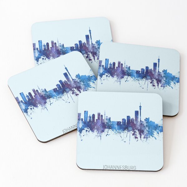 Item preview, Johannesburg South Africa Skyline designed and sold by ArtPrints.