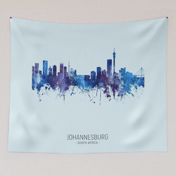 Item preview, Johannesburg South Africa Skyline designed and sold by ArtPrints.