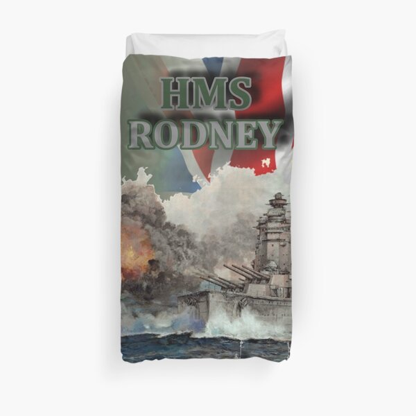 "HMS Rodney" Duvet Cover