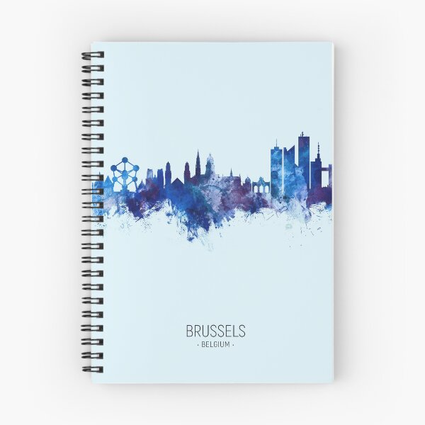 Item preview, Brussels Belgium Skyline designed and sold by ArtPrints.
