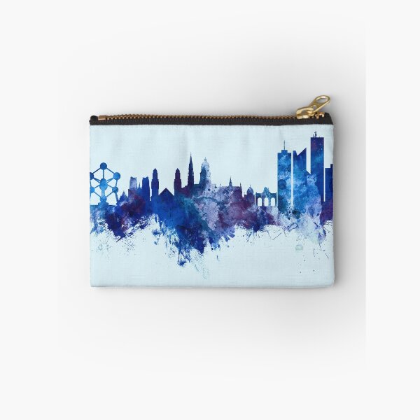 Item preview, Brussels Belgium Skyline designed and sold by ArtPrints.