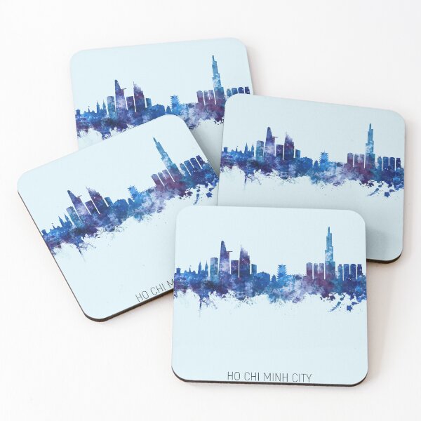 Item preview, Ho Chi Minh City Vietnam Skyline designed and sold by ArtPrints.